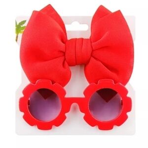Baby Girl sunglasses and bow